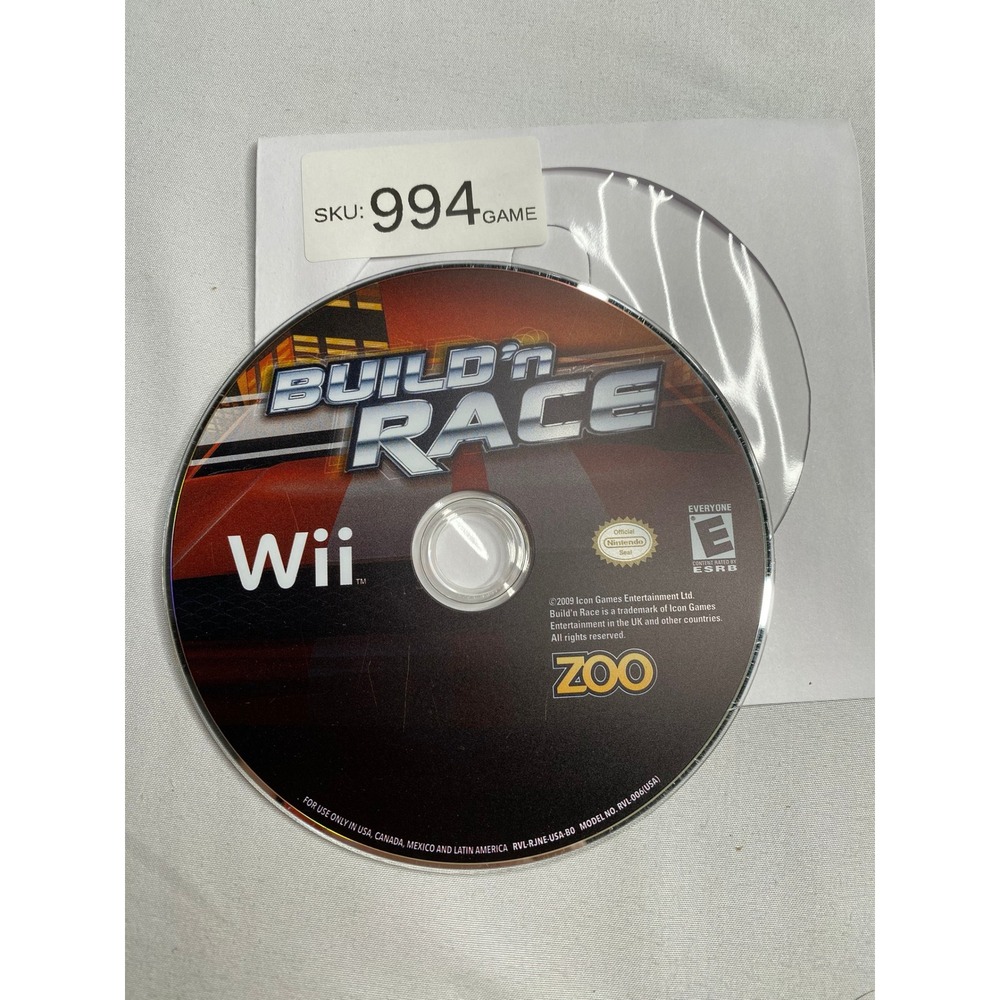 Build 'n Race Nintendo Wii